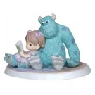 Disney Precious Moments Figurine - Snuggle Time - Sulley And Girl
