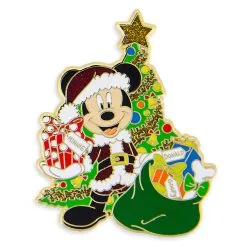 Disney Holiday Pin - Santa Mickey Mouse With Christmas Tree
