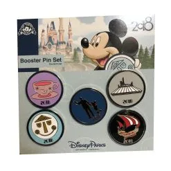 Disney Booster Pin Set - 2018 Mickey Mouse And Friends
