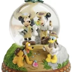 Disney Snow Globe - Mickey Mouse And Friends - Adventure Isle