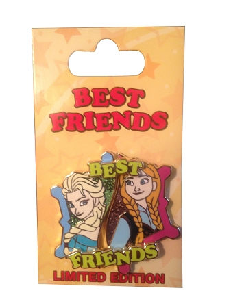 Disney Frozen Pin - Best Friends - Elsa And Anna 1 Disney Frozen Pin - Best Friends - Elsa And Anna