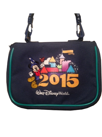 Disney Pin Trading Bag - 2015 Mickey Mouse - Walt Disney World 1 Disney Pin Trading Bag - 2015 Mickey Mouse - Walt Disney World