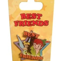 Disney Best Friends Pin - Tinker Bell And Peter Pan