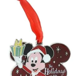 Disney Christmas Pin - Santa Mickey - The Holidays Are Swell