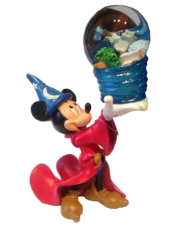 Disney Snow Globe - Mickey Mouse - Four Parks - Walt Disney World 1 Disney Snow Globe - Mickey Mouse - Four Parks - Walt Disney World