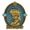 Disney Birthstone Pin - Queen Elsa - December