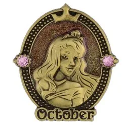Disney Birthstone Pin - Princess Aurora - October