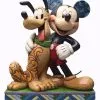 Disney Jim Shore Figurine - Mickey And Pluto - Best Pals