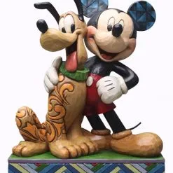 Disney Jim Shore Figurine - Mickey And Pluto - Best Pals