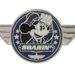 Disney Soarin' Pin - Mickey Mouse Pilot - Epcot