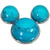 Disney Pin-Blue Turquoise Mickey Mouse