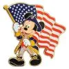 Disney Mickey Mouse Pin - American Flag