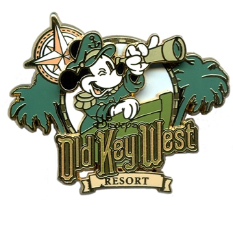 Disney Old Key West Resort Pin - Mickey Mouse 1 Disney Old Key West Resort Pin - Mickey Mouse