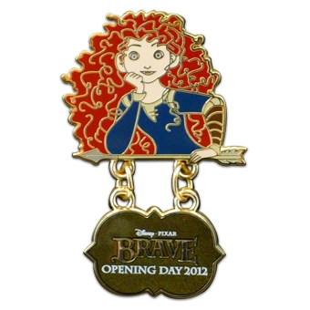 Disney Pixar's Brave Pin - Opening Day - Limited Edition 1 Disney Pixar's Brave Pin - Opening Day - Limited Edition