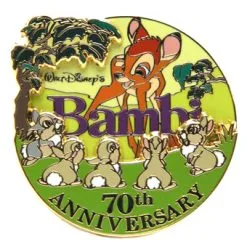Disney Bambi Pin - 70th Anniversary - Limited Edition