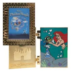 Disney Attraction Poster Pin - Mickey's Philarmagic - Limited Edition