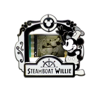 Disney Piece Of Movie Pin - Steamboat Willie - Limited Edition 1 Disney Piece Of Movie Pin - Steamboat Willie - Limited Edition