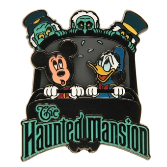 Disney Attraction Pin - The Haunted Mansion 1 Disney Attraction Pin - The Haunted Mansion