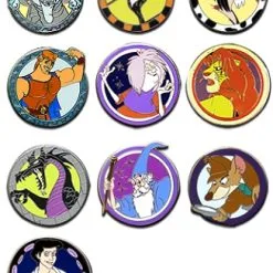 Disney Mystery Pin Set - Good Vs Evil - 2 Random