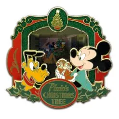 Disney Piece Of Disney Movie Pin - Pluto's Christmas Tree - Limited Edition