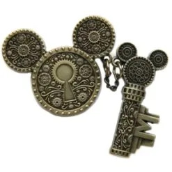 Disney Mickey Pin - Mickey Mouse Icon & Key