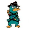 Disney Christmas Pin - Agent P From Disney's Phineas And Ferb