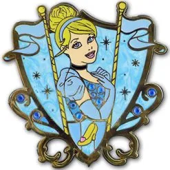 Disney Princess Pin - Princess Cinderella Jeweled