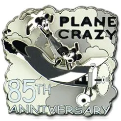 Disney Plane Crazy Pin - 85th Anniversary - Limited Edition