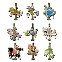 Disney Mystery Pin - Princess Carousel - 2 Random
