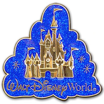 Disney World Pin - Cinderella Castle 1 Disney World Pin - Cinderella Castle