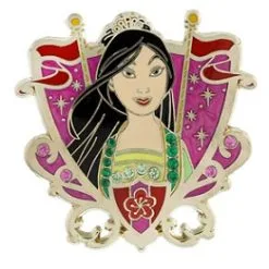 Disney Princess Pin - Princess Mulan Jeweled