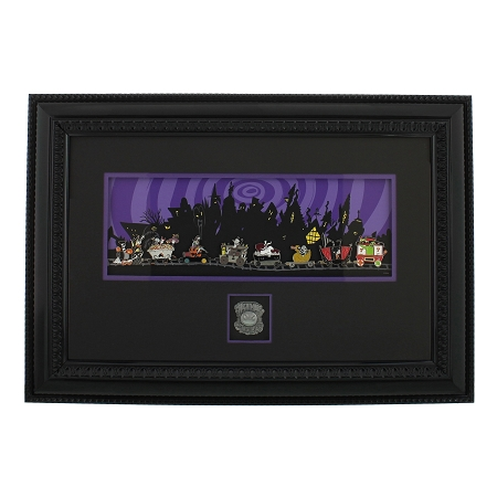 Disney Frame And Pin Set - Nightmare Before Christmas 20th Anniversary 1 Disney Frame And Pin Set - Nightmare Before Christmas 20th Anniversary
