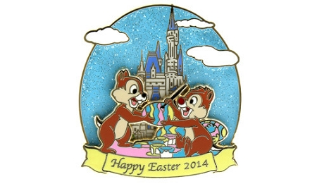 Disney Easter Pin - Happy Easter 2014 - Chip & Dale 1 Disney Easter Pin - Happy Easter 2014 - Chip & Dale