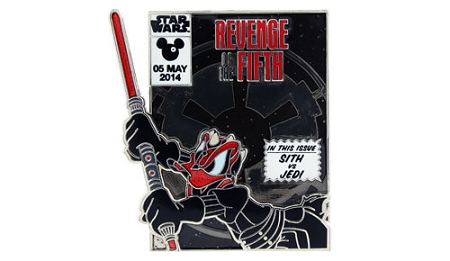 Disney Star Wars Pin - 2014 Revenge Of The Fifth - Sith Donald 1 Disney Star Wars Pin - 2014 Revenge Of The Fifth - Sith Donald