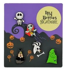 Disney Booster Pin Set - Nightmare Before Christmas - Itty Bitties