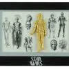 Disney Star Wars Weekends - 2014 Jumbo C3PO Pin With Mini-Print