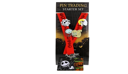 Disney Pin Starter Set - Nightmare Before Christmas - Red 1 Disney Pin Starter Set - Nightmare Before Christmas - Red