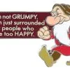 Disney Grumpy Pin - Grumpy - I'm Not Grumpy