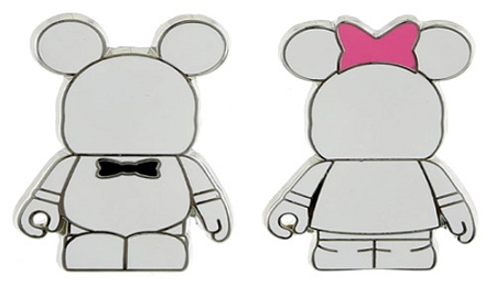 Disney Vinylmation Pin - Blank And Bow 1 Disney Vinylmation Pin - Blank And Bow