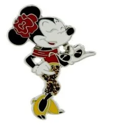 Disney Minnie Mouse Pin - Minnie In Leopard Pants - Forever Fabulous