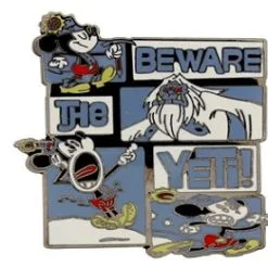 Disney Expedition Everest Pin - Beware Of The Yeti