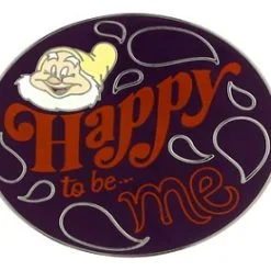 Disney Happy Pin - Happy To Be Me