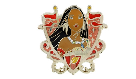 Disney Princess Pin - Princess Pocahontas Jeweled 1 Disney Princess Pin - Princess Pocahontas Jeweled