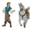 Disney Tangled Pin Set - Flynn & Maximillian