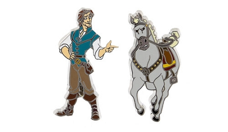 Disney Tangled Pin Set - Flynn & Maximillian 1 Disney Tangled Pin Set - Flynn & Maximillian