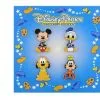 Disney Booster Pin Set - Big Head Art - Mickey Mouse And Friends