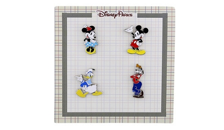 Disney Booster Pin Set - Classic Mickey And Friends Characters 1 Disney Booster Pin Set - Classic Mickey And Friends Characters