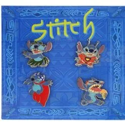 Disney Booster Pin Set - Stitch Personality