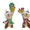 Disney Christmas Pin - Chip And Dale - Acorn Presents