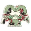 Disney Holiday Pin - Mickey And Minnie Kiss